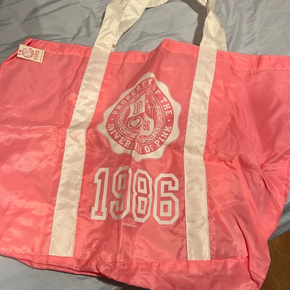 PINK tote bag